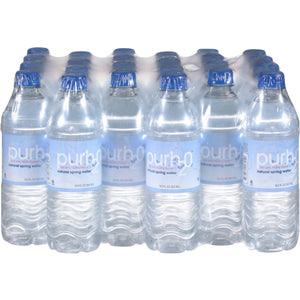 Purh20 Natural Spring Water 16.9fl oz/24 Bottles